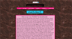 Desktop Screenshot of jennysdachshundbabies.com